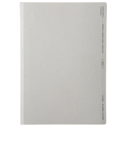 【2026年3月始まり】　ラコニック（LACONIC）　仕事計画　ワークダイアリー　リフィル　A5　ウィークリーバーチカルレフト　LALM88　月曜始まり