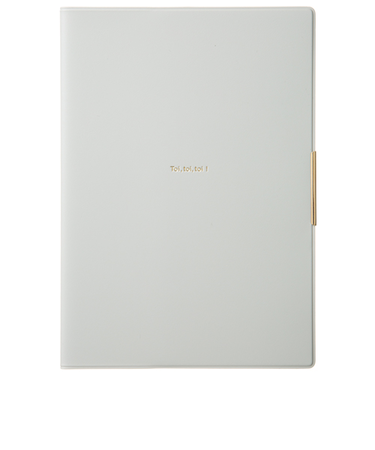 【2026年3月始まり】　ラコニック（LACONIC）　仕事計画　ダイアリー　トイトイトイ　A5　マンスリーブロック　LAMM92　グレー　月曜始まり