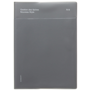 【2026年3月始まり】　ラコニック（LACONIC）　仕事計画　タスクログダイアリー　ポケット　B6　ウィークリーレフト　LWM07　シルバー　月曜始まり