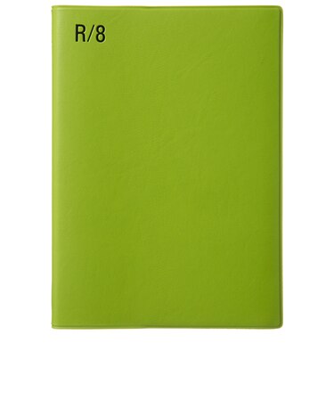 【2026年3月始まり】　ラコニック（LACONIC）　仕事計画　ワークダイアリー　年号　B6　ウィークリーバーチカルレフト　LIM96　グリーン　月曜始まり