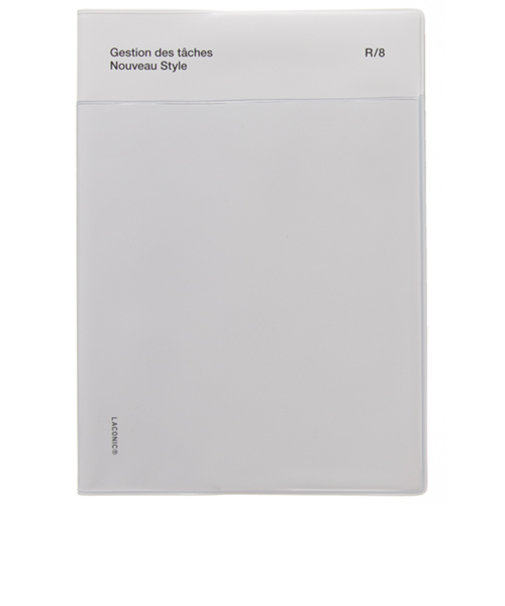 【2026年3月始まり】　ラコニック（LACONIC）　仕事計画　タスクログダイアリー　ポケット　B6　ウィークリーレフト　LWM07　ホワイト　月曜始まり