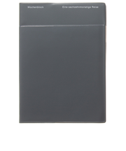 【2026年3月始まり】　ラコニック（LACONIC）　仕事計画　インデックスダイアリー　ポケット　B6　ウィークリーブロック　LKM78　グレー　月曜始まり