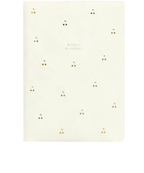 【2026年3月始まり】　ラボクリップ（LABCLIP）　スリーズ　B6　ウィークリーブロック　2603KCE-WH　ホワイト　月曜始まり