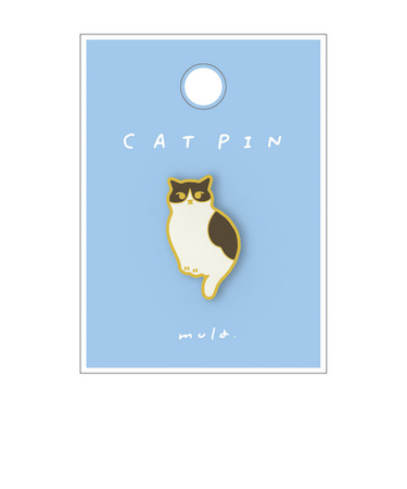 リュリュ（RYU-RYU）　mula　ピンバッジ　MUPB04　おすまし