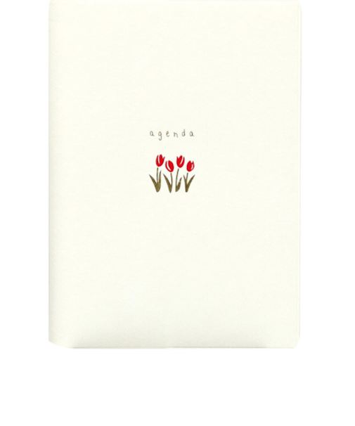 【2026年3月始まり】　ラボクリップ（LABCLIP）　トルペ　B6　ウィークリーブロック　2603KTL-WH　ホワイト　月曜始まり