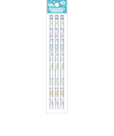 サンエックス（San-X）　ゴーゴースクール　かきかた鉛筆　2B　すみっコぐらし　3本入