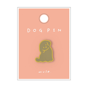 リュリュ（RYU-RYU）　mula　ピンバッジ　MUPB06　きょとん