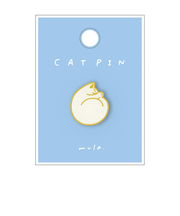 リュリュ（RYU-RYU）　mula　ピンバッジ　MUPB02　ニャンモナイト