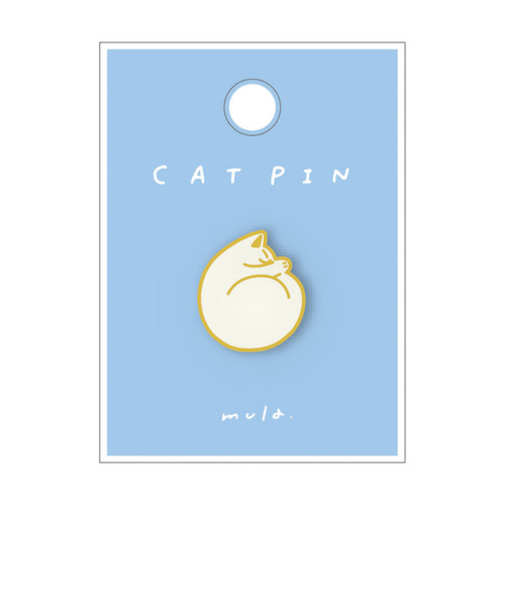 リュリュ（RYU-RYU）　mula　ピンバッジ　MUPB02　ニャンモナイト