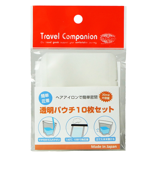 ソロ・ツーリスト　熱圧着　透明パウチ10枚セット　HSP-10