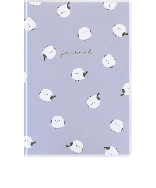 【2026年3月始まり】　ラボクリップ（LABCLIP）　アニモ　A6　マンスリーブロック　2603HAN-SM　シマエナガ　月曜始まり