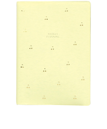 【2026年3月始まり】　ラボクリップ（LABCLIP）　スリーズ　B6　ウィークリーブロック　2603KCE-YE　イエロー　月曜始まり