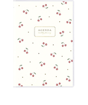 【2026年3月始まり】　ラボクリップ（LABCLIP）　チェリー　A6　マンスリーブロック　2603HCH-WH　ホワイト　月曜始まり