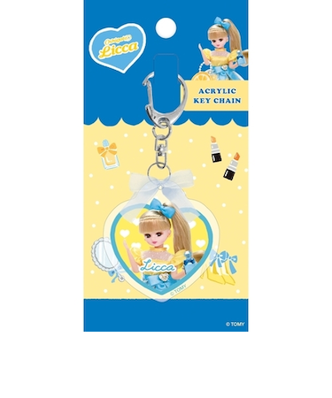 古川紙工　リボン付きアクリルキーホルダー　QE183　ブティック