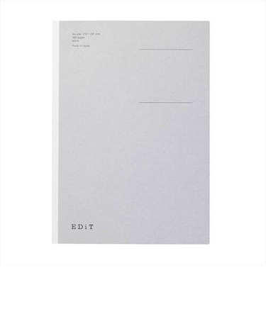 マークス（MARK'S）　手帳用紙を使ったノート　A4　無地