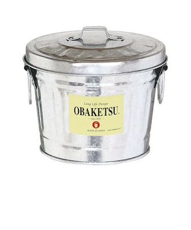 オバケツ(Obaketsu)　ミニオバケツ　F1　1L　シルバー