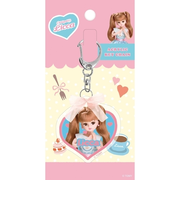 古川紙工　リボン付きアクリルキーホルダー　QE182　ケーキショップ