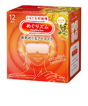 花王　めぐりズム　蒸気めぐるアイマスク　金木犀の香り　12枚入