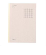 マークス（MARK'S）　手帳用紙を使ったノート　A4　5mm方眼罫