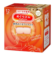 花王　めぐりズム　蒸気めぐるアイマスク　ひのきの香り　12枚入
