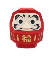 ボグクラフト(bog craft) カクカク(KAKUKAKU) DARUMA Mサイズ 達磨 赤