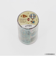 日本出版販売　クリアロールステッカー　IP906460　空想街雑貨店