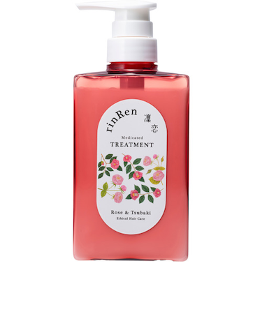 凜恋　リンレン（rinRen）　レメディアル　トリートメント　ローズ＆ツバキ　400mL