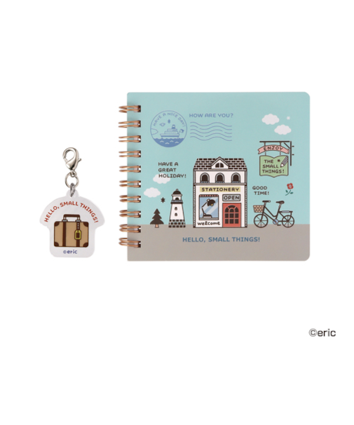 日本出版販売　チャーム付ミニノート　IP909140　eric