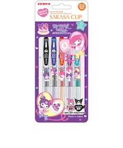 ゼブラ（ZEBRA）　サラサクリップ　0.5mm　マイメロクロミ　5色セット　JJ15－MMKU－5C【数量限定】