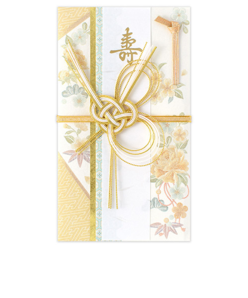 エヌビー社　寿金封　絲乃花　淡黄金A　3309507