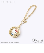 スリーカラット（3carat）　　おめかしルーペ　サンリオシリーズ　OL-SR001　ハローキティとハート