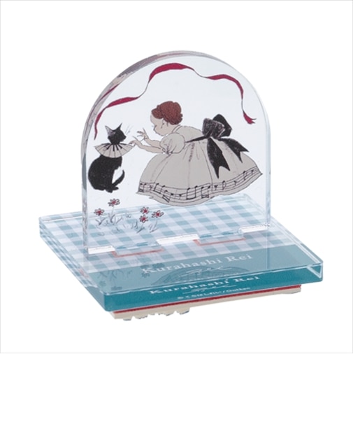 学研ステイフル　くらはしれい　アクリルスタンドスタンプ　H10804　グリーン