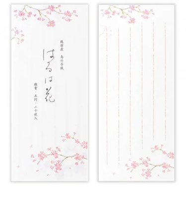 エヌビー社　一筆箋　春五集　はるは花　5817173