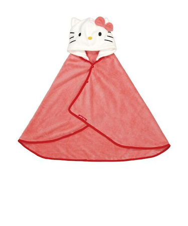 スケーター（Skater）　吸水速乾フード付きバスポンチョ　BPO1　ハローキティ