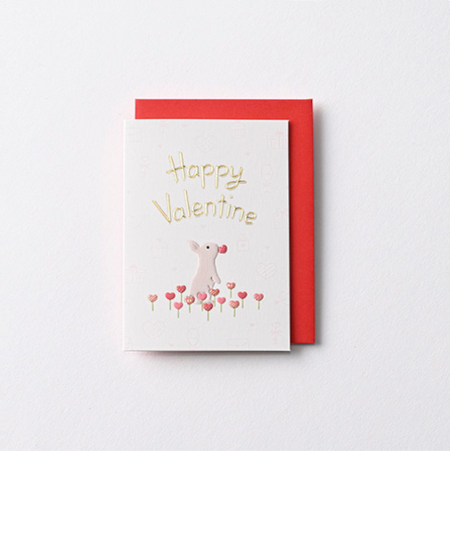 【バレンタイン】　イーズプロダクツ（EASE）　バレンタインミニカード　GV-4603