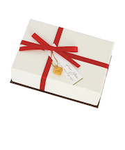 【バレンタイン】　包む　トリュフBOX6個用　ギフトボックス　ナチュラルハート　VB004