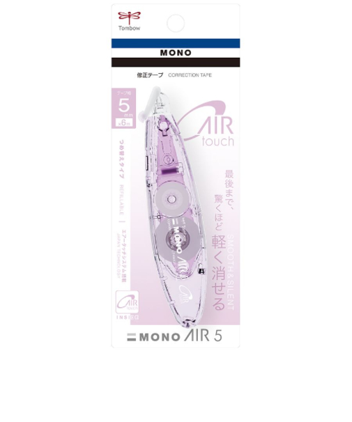 トンボ鉛筆（Tombow）　修正テープ　モノエアー（MONO　AIR）　ペン型　CT－PAX5C81　コスモス