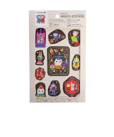 サンビー（SANBY）　マルチステッカー　北岸由美　MLS-KY04　MAGICALTIME
