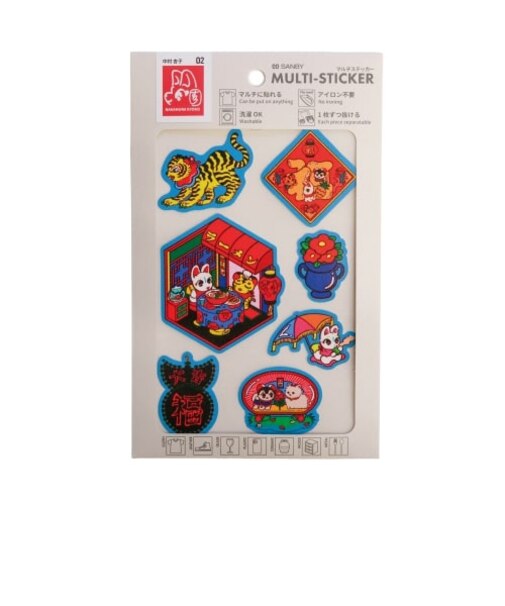 サンビー（SANBY）　マルチステッカー　中村杏子　MLS-NK02　中華な気分