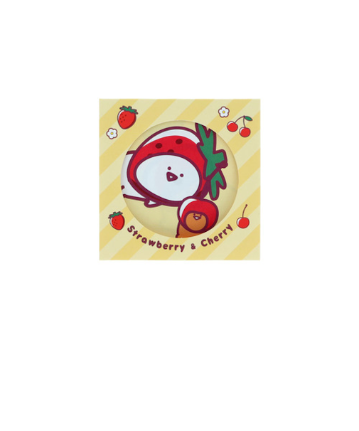 サンスター文具　窓付きスクエアメモ　お文具といっしょ　イエロー