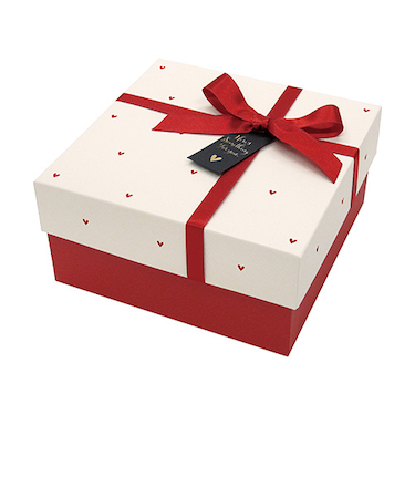 【バレンタイン】　インディゴ　VB960　ガトーボックス　プチハート　レッド