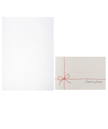 【バレンタイン】　インディゴ　VP990　クリアバッグ　S　リボン　ホワイト／ヘッダー付　10枚入