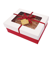 【バレンタイン】　インディゴ　VB110　スウィーツボックス　レッド／アイボリー