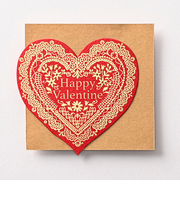 【バレンタイン】　EASE（イーズ）　バレンタインミニカード　GV-4503