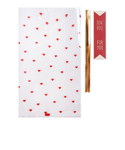 【バレンタイン】　インディゴ　VP999　スウィーツバッグ　L　ハート　レッド　5枚入