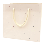 【バレンタイン】　インディゴ　VC797　キャリーバッグ　M　プチハート　アイボリー