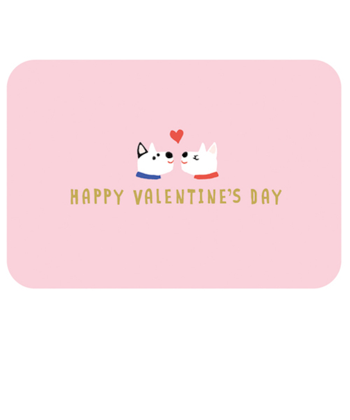 【バレンタイン】　グリーティングライフ　バレンタインチューカード　KE－15