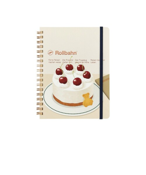 デルフォニックス（DELFONICS）　ロルバーンポケット付メモ　ペリープル　L　501345　971　B（ケーキ）　【数量限定】