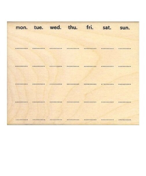 こどものかお　N＃手帳はんこ部　0414－002　カレンダー/ブランク