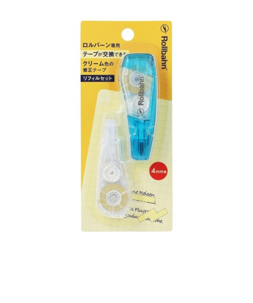 デルフォニックス（DELFONICS）　ロルバーン修正テープ交換式リフィルセット　501165　402　スカイブルー